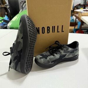 NOBULL Black and Gray Camo Sneakers